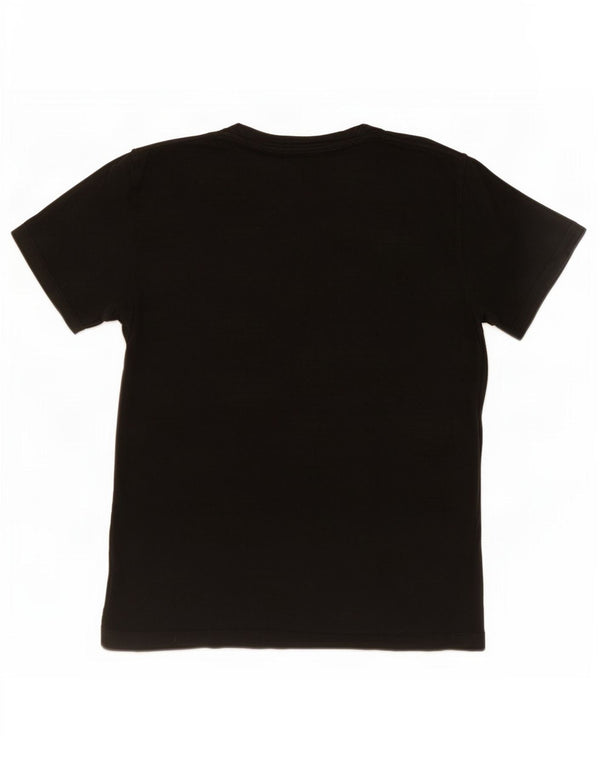 T-shirt dziewczęcy Calvin Klein 12-13 lat, czarny, bawełniany