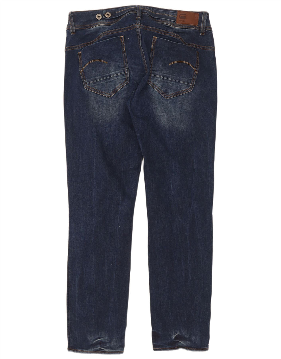 Damskie jeansy G-Star Midge Slim W33 L30 Granatowa bawełna