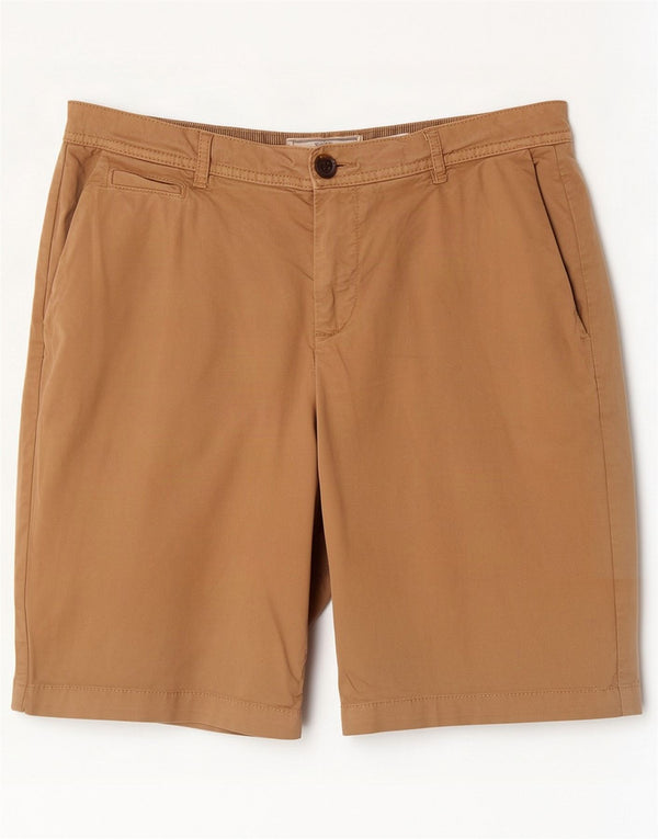 Szorty Chino damskie Fat Face UK 16 duże W34 beżowe bawełniane
