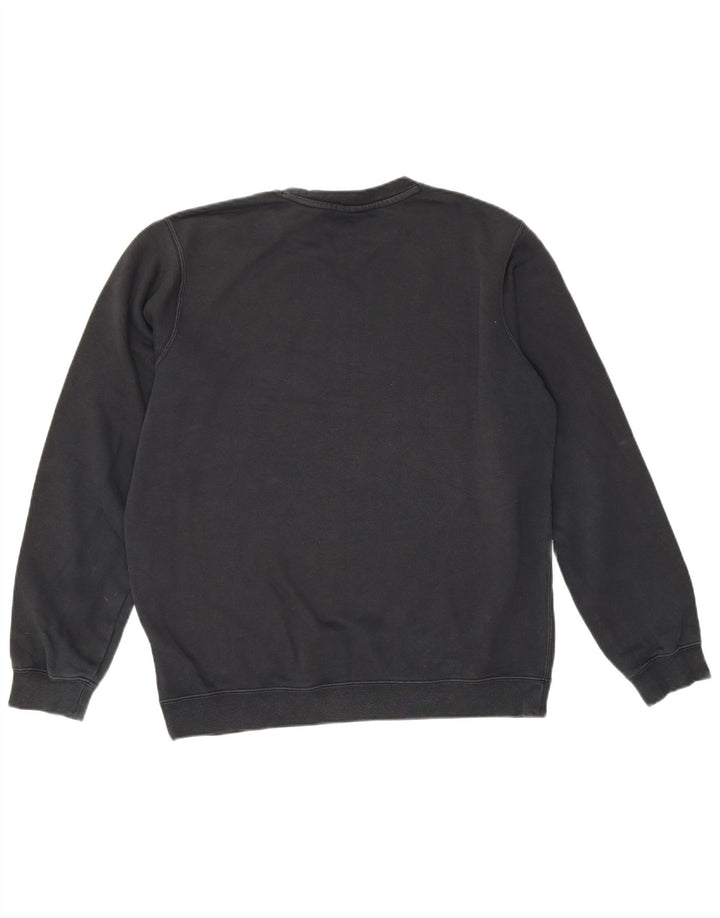Męski sweter NIKE, średniej wielkości, czarny, bawełniany