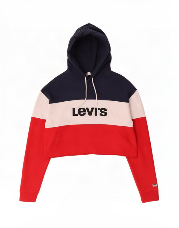 Damski sweter oversize z kapturem Levi's UK 14, średni, wielokolorowy