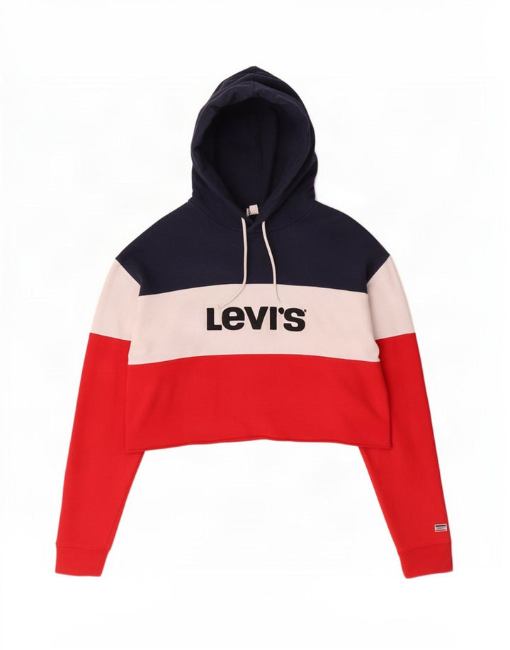 Damski sweter oversize z kapturem Levi's UK 14, średni, wielokolorowy