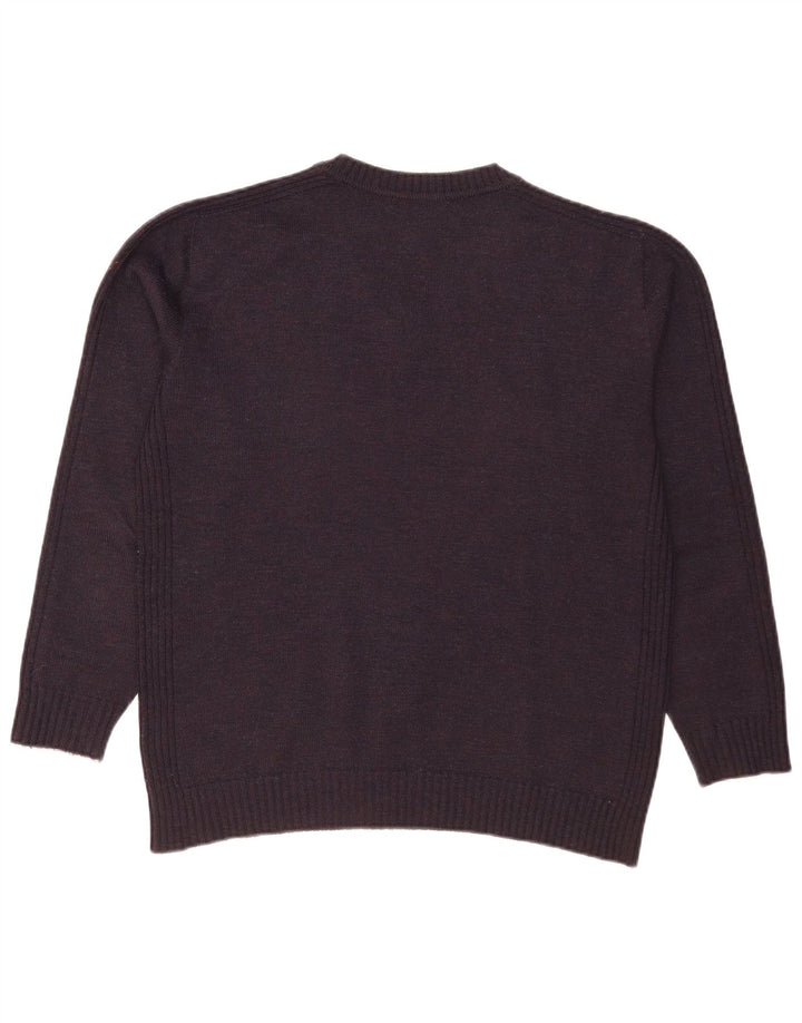 Męski sweter Pierre Cardin z dekoltem w kształcie litery V, XL, granatowy