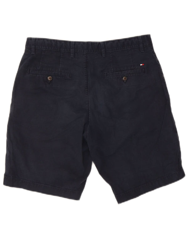 Tommy Hilfiger Mens Chino Shorts W30 Medium Navy Blue
