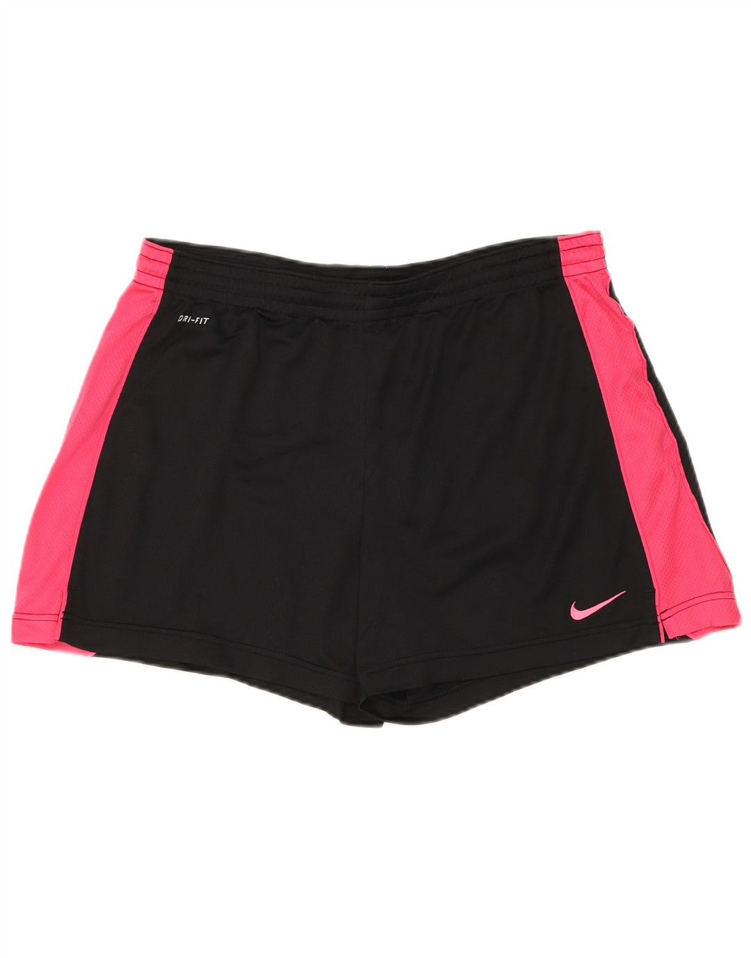 Męskie spodenki sportowe Nike Dri Fit, duży czarny poliester z blokami kolorów