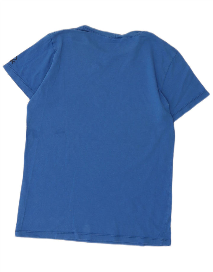 T-shirt chłopięcy Benetton 13-14 lat, niebieski