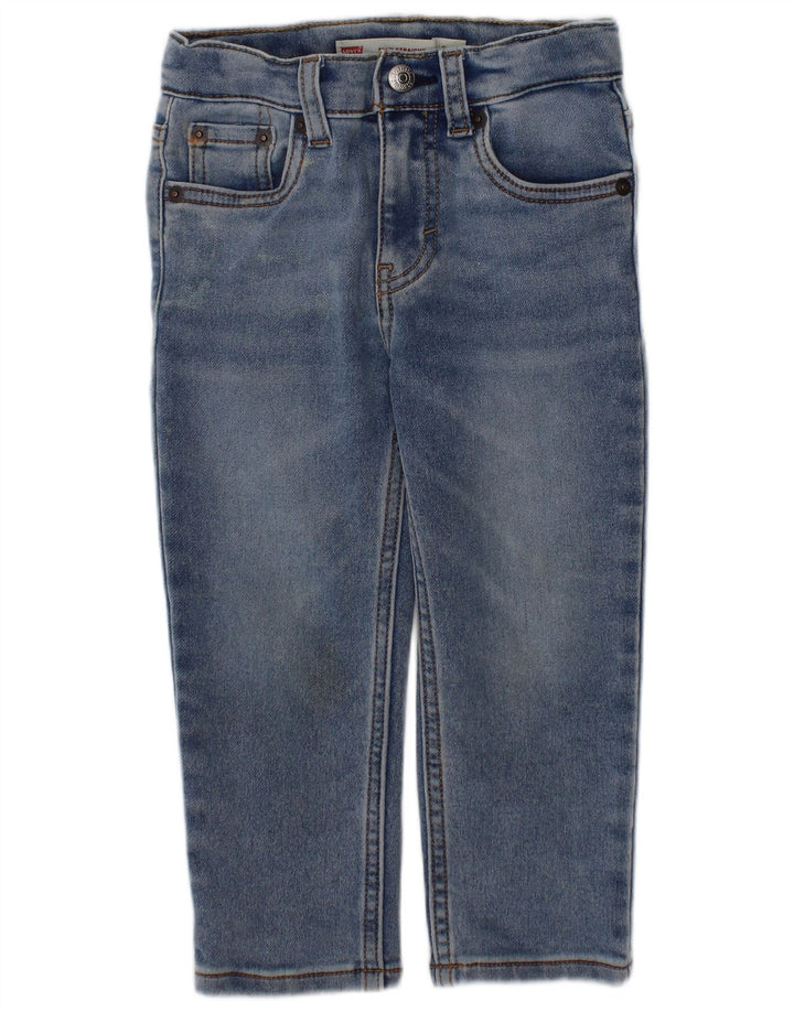 LEVI'S Baby Boys 514 Proste dżinsy 18-24 miesięcy W20 L13 Niebieska bawełna