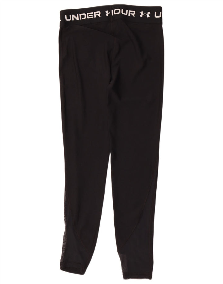Dziewczęce legginsy z grafiką Under Armour 12-13 lat, czarne, poliamidowe