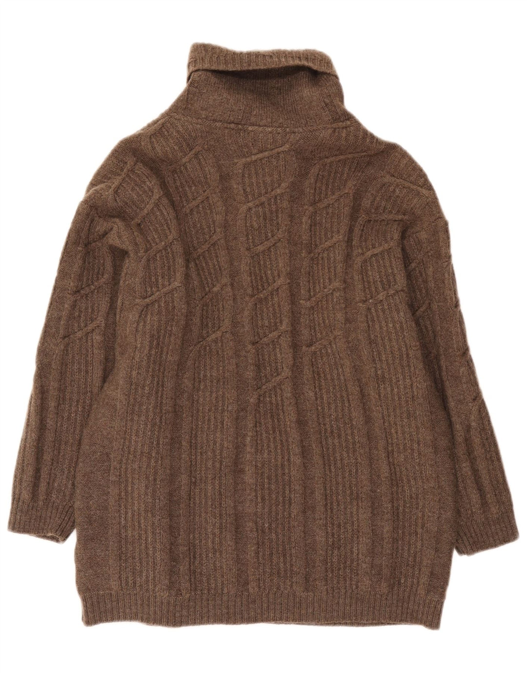 Sweter damski Geiger EU 42, duży, brązowy, wełniany