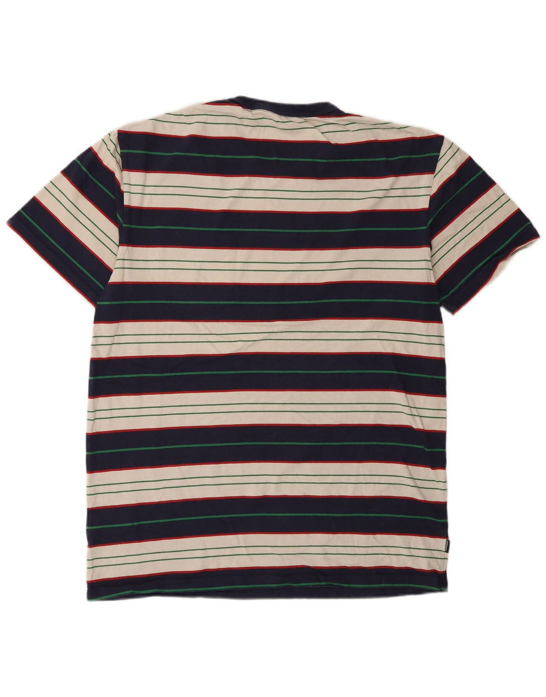 T-shirt męski Superdry, duży, bawełniany w wielokolorowe paski
