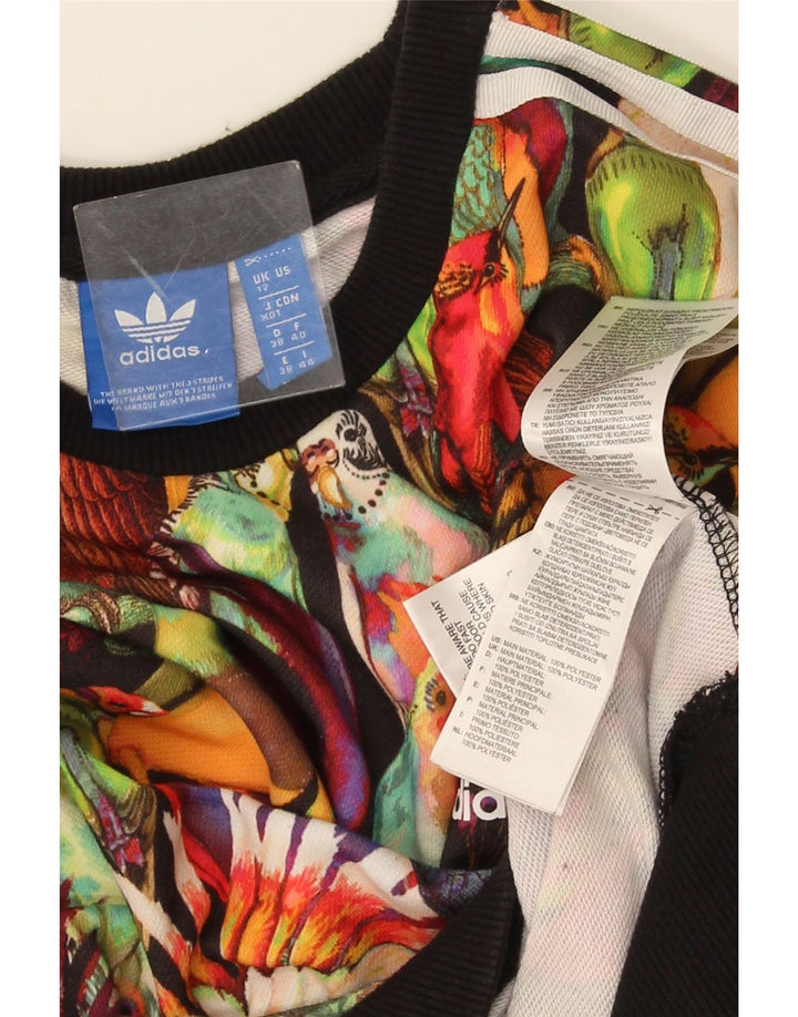 Damska bluza Adidas Crop Jumper UK 12 Średnia wielobarwna