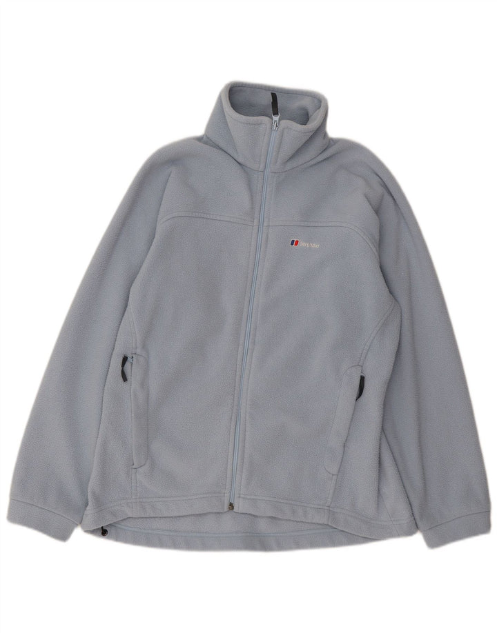 Damski sweter polarowy Berghaus UK 16, duży, niebieski, poliester