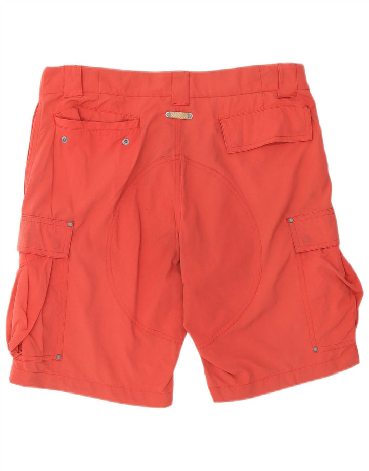 Męskie spodenki cargo Fila Medium W32 czerwone