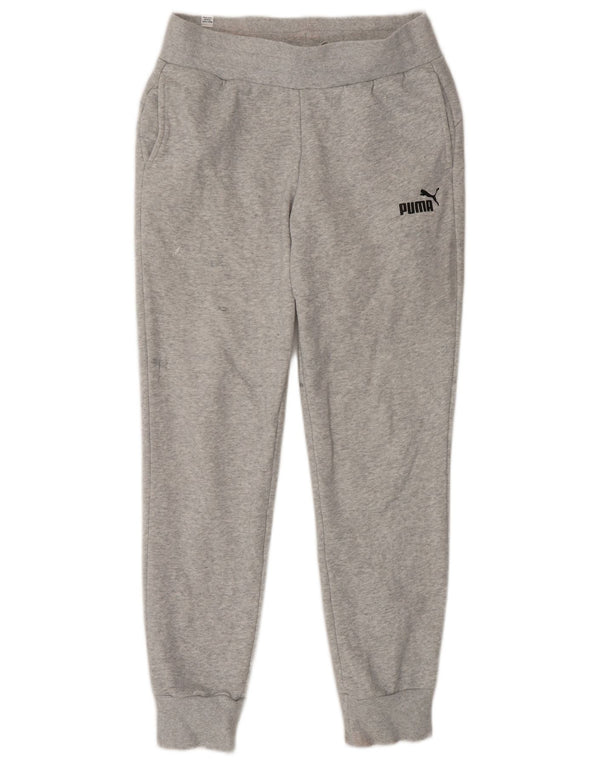 Damskie spodnie dresowe Puma Joggers UK 10 Small, szara bawełna