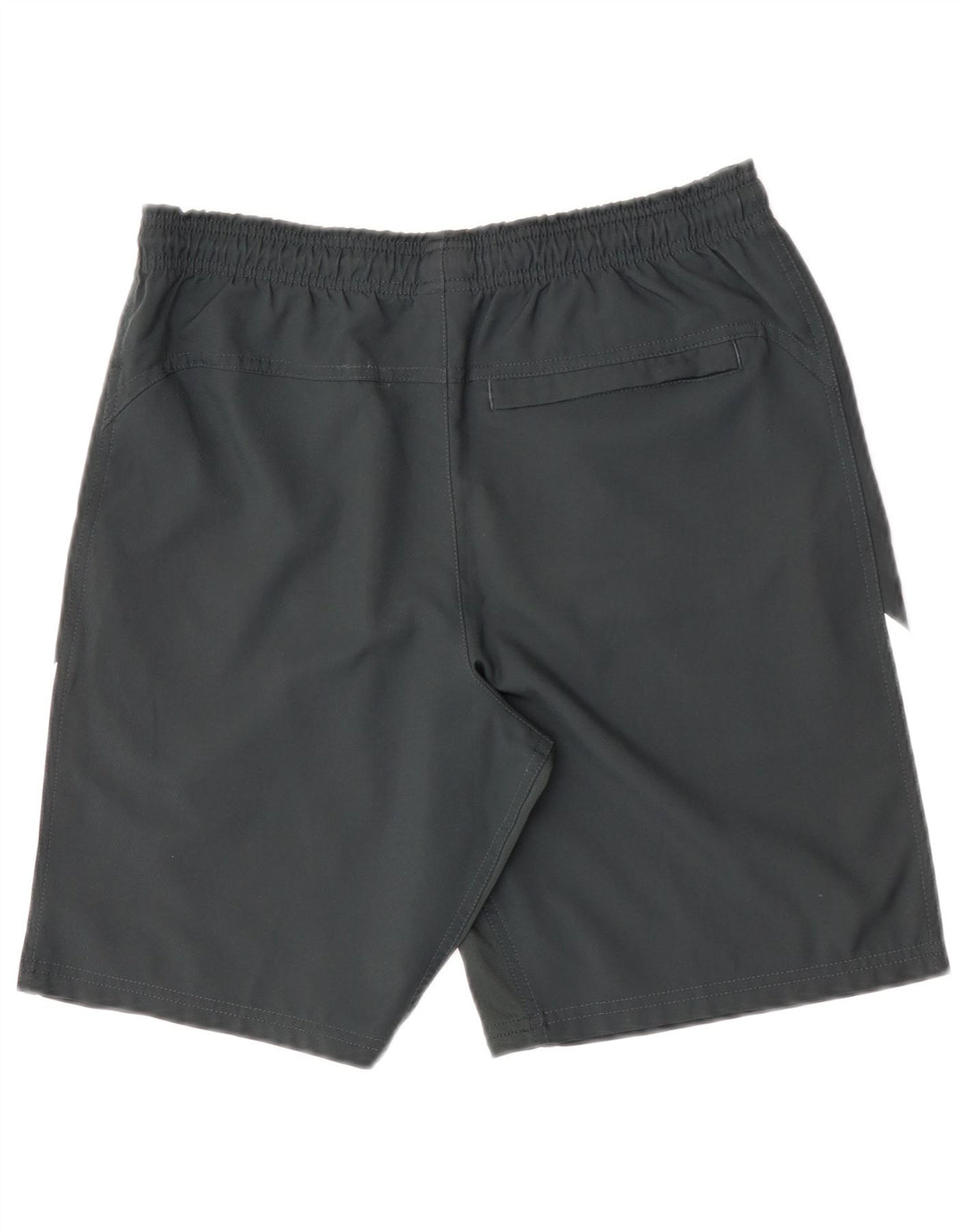 Męskie spodenki sportowe Nike Dri Fit, małe, szare, poliestrowe