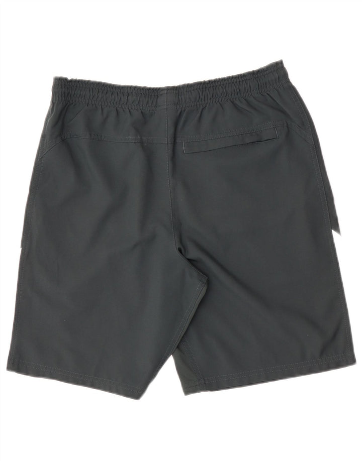 Męskie spodenki sportowe Nike Dri Fit, małe, szare, poliestrowe