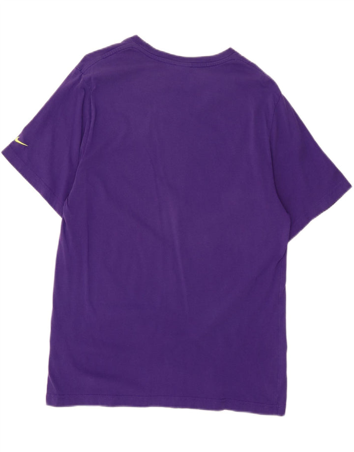 NIKE Womens Graphic T-Shirt Top Large Purple Cotton Vintage Nike and Second-Hand Nike from Messina Hembry 