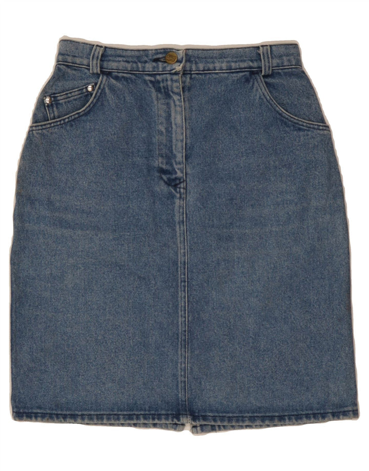 ENRICO COVERI Womens Denim Skirt W28 Medium Blue Vintage Enrico Coveri and Second-Hand Enrico Coveri from Messina Hembry 