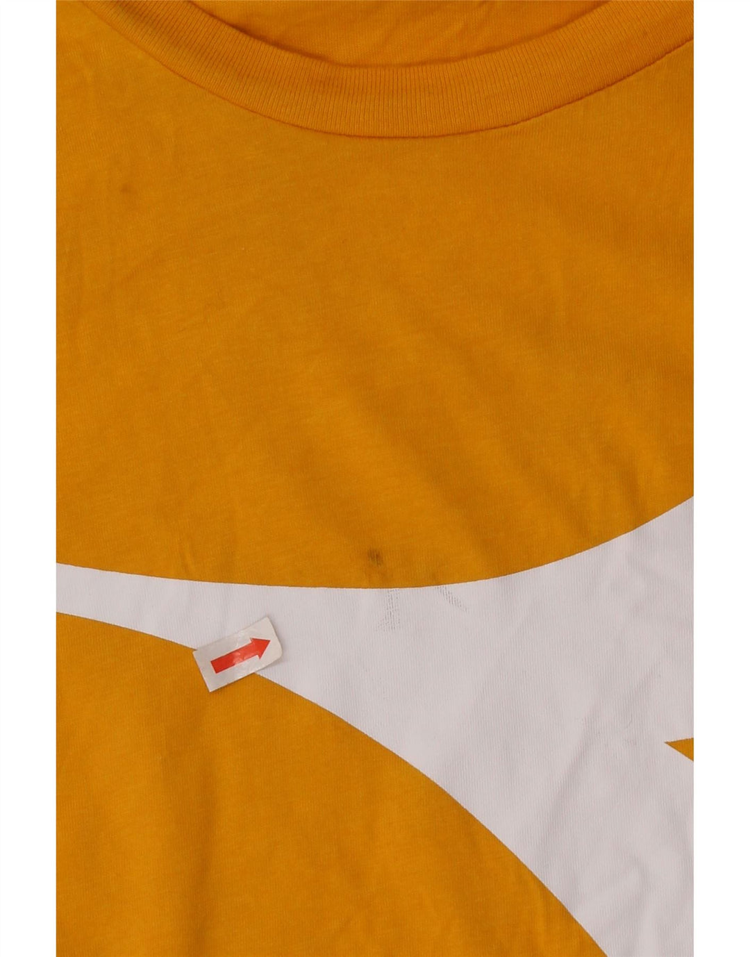 Męski T-shirt z grafiką Diadora, duży, żółty