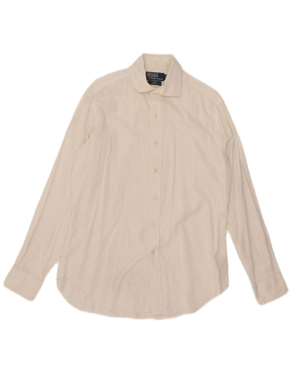 Koszulka Polo Ralph Lauren Męska Regent Classic Fit Suze 39 15 1/2 Średnia Biała