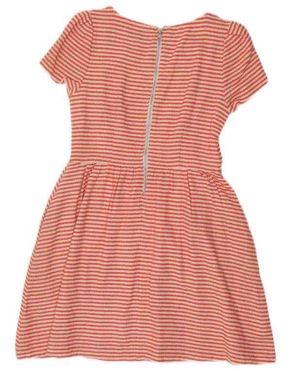 Sukienka damska Juicy Couture UK 10 w małe czerwone paski, bawełniana