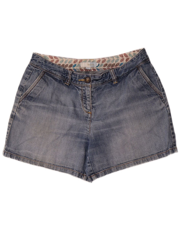 Damskie spodenki jeansowe Boden UK 14, duże, W34, niebieskie, bawełniane