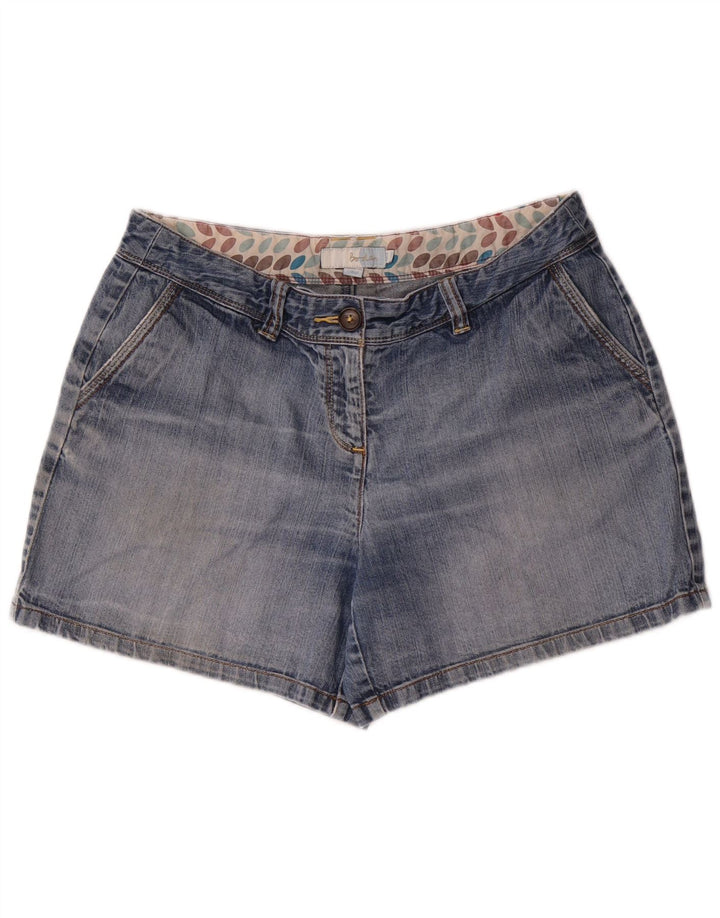 Damskie spodenki jeansowe Boden UK 14, duże, W34, niebieskie, bawełniane