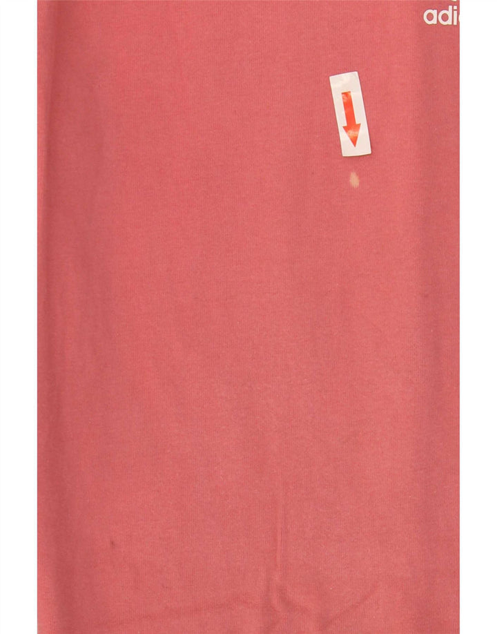 Legginsy Damskie Adidas UK 12 Średni Różowy Bawełna