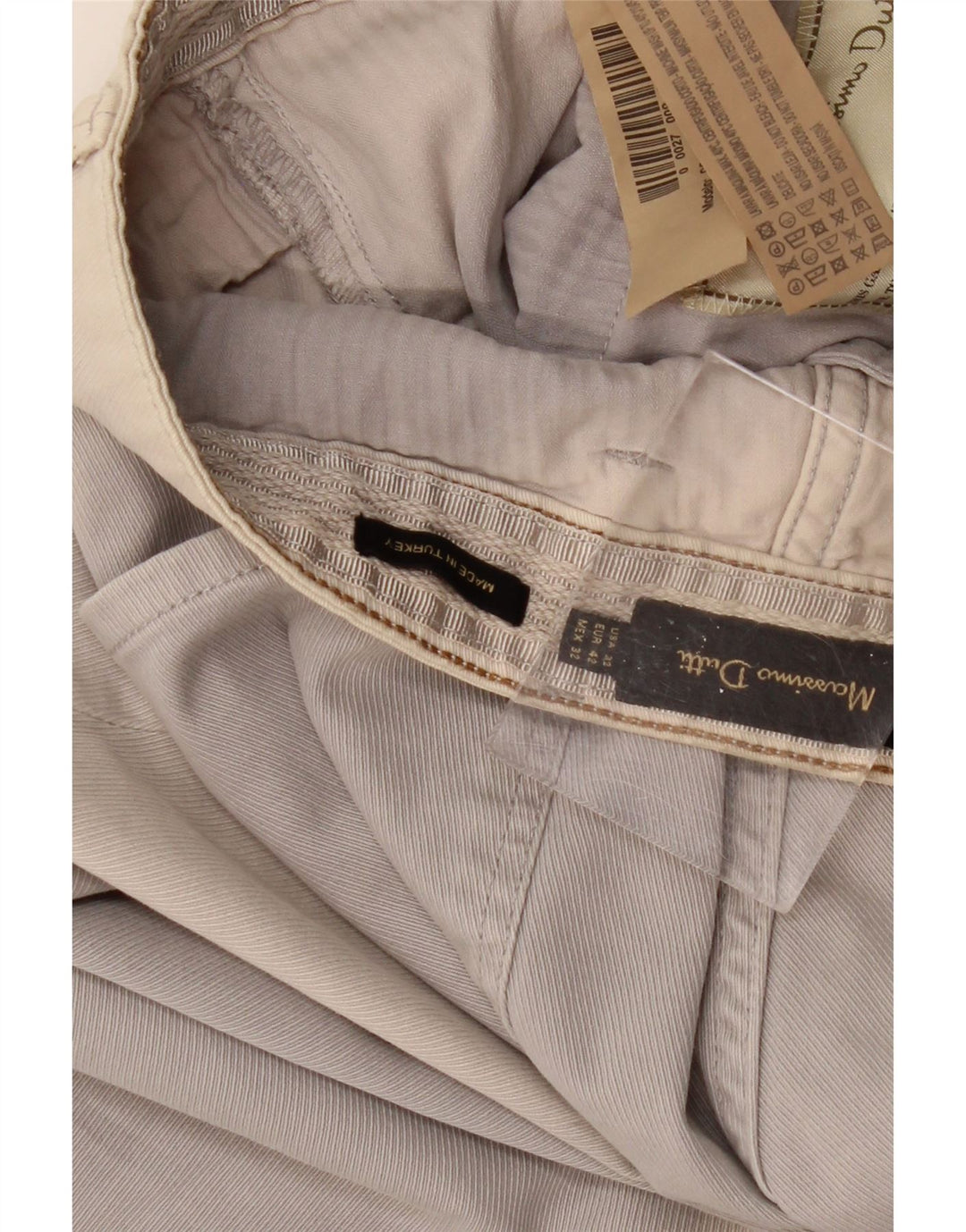 MASSIMO DUTTI Męskie proste spodnie codzienne EU 42 Large W32 L32 Szare