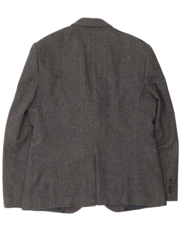 Męska marynarka zapinana na 2 guziki Jack Wills UK 42 XL Szara wełna