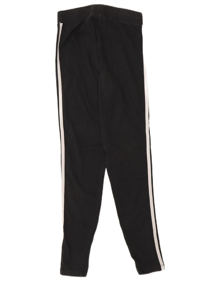 Legginsy Damskie Adidas UK 10 Małe Czarne Bawełniane