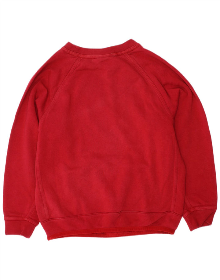 Chłopięca bluza z grafiką Nike, 7-8 lat, XL, czerwona, bawełniana
