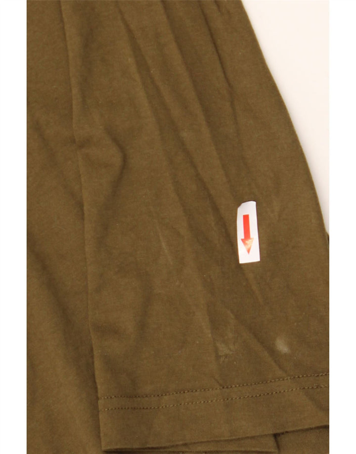 T-shirt męski Dkny, duży, bawełniany khaki
