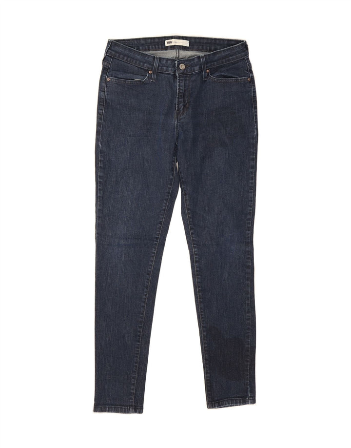 LEVI'S Womens Jegging Jeans US 12 Large W31 L29 Blue Cotton Vintage Levi's and Second-Hand Levi's from Messina Hembry 