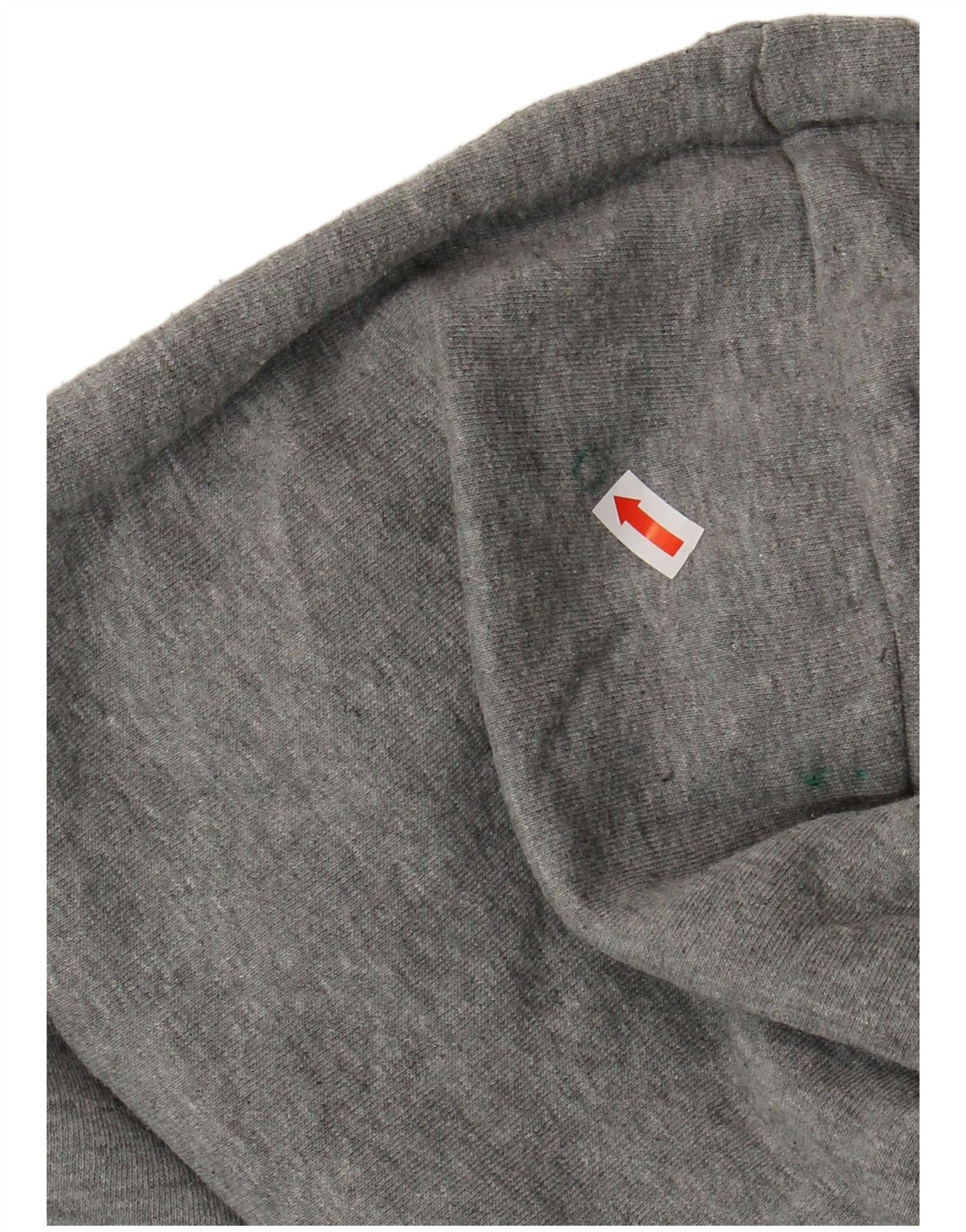 PUMA Mens Graphic Hoodie Jumper Small Grey Cotton