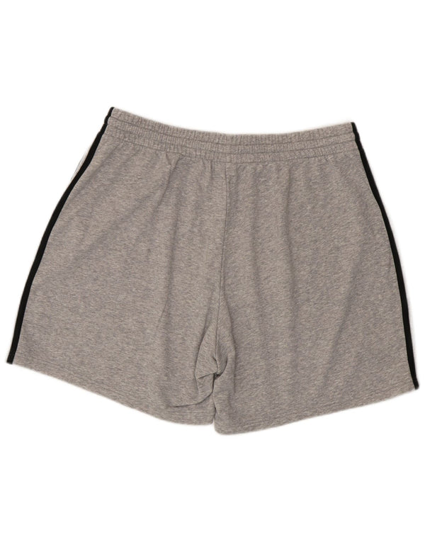 Męskie spodenki sportowe ADIDAS XL, szare, bawełniane