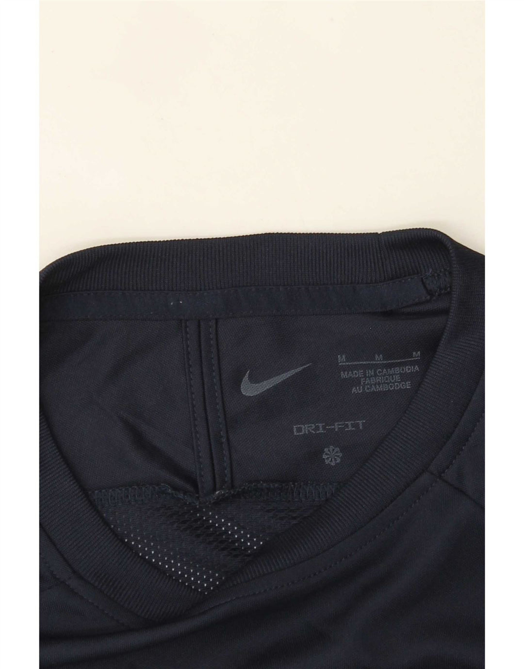 T-shirt męski Nike Dri Fit, średni granatowy kolor, blok