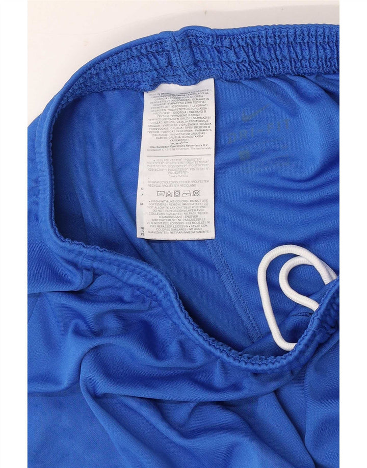 Męskie spodenki sportowe Adidas, małe, niebieskie, poliestrowe