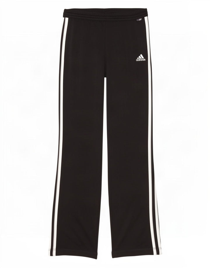 Damskie spodnie dresowe Adidas UK 10, małe, czarne, poliestrowe