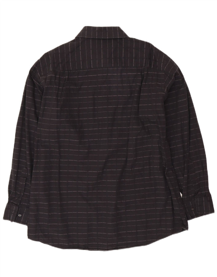 Koszula męska CALVIN KLEIN, rozmiar 17 XL, bawełniana w czarne paski