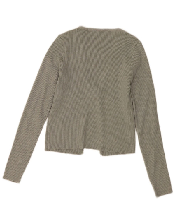 Vintage damski sweter bolerko UK 10, mały khaki