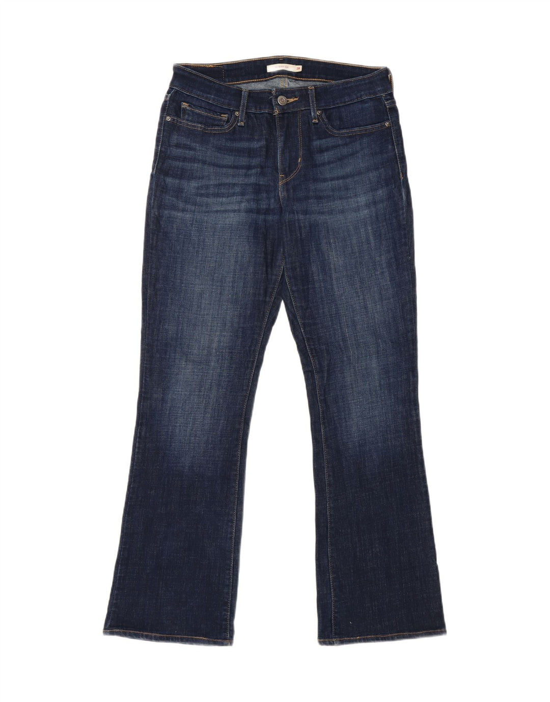 Damskie jeansy Levi's Bootcut W28 L30 Niebieska bawełna