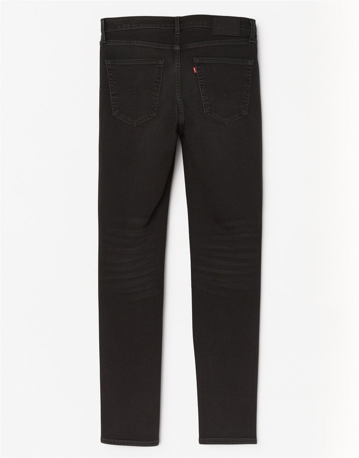 Męskie jeansy Levi's Skinny W36 L32 Czarna bawełna