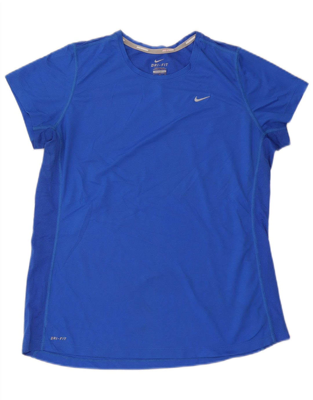 Damska koszulka Nike Dri Fit Top UK 18 XL, niebieska, poliester