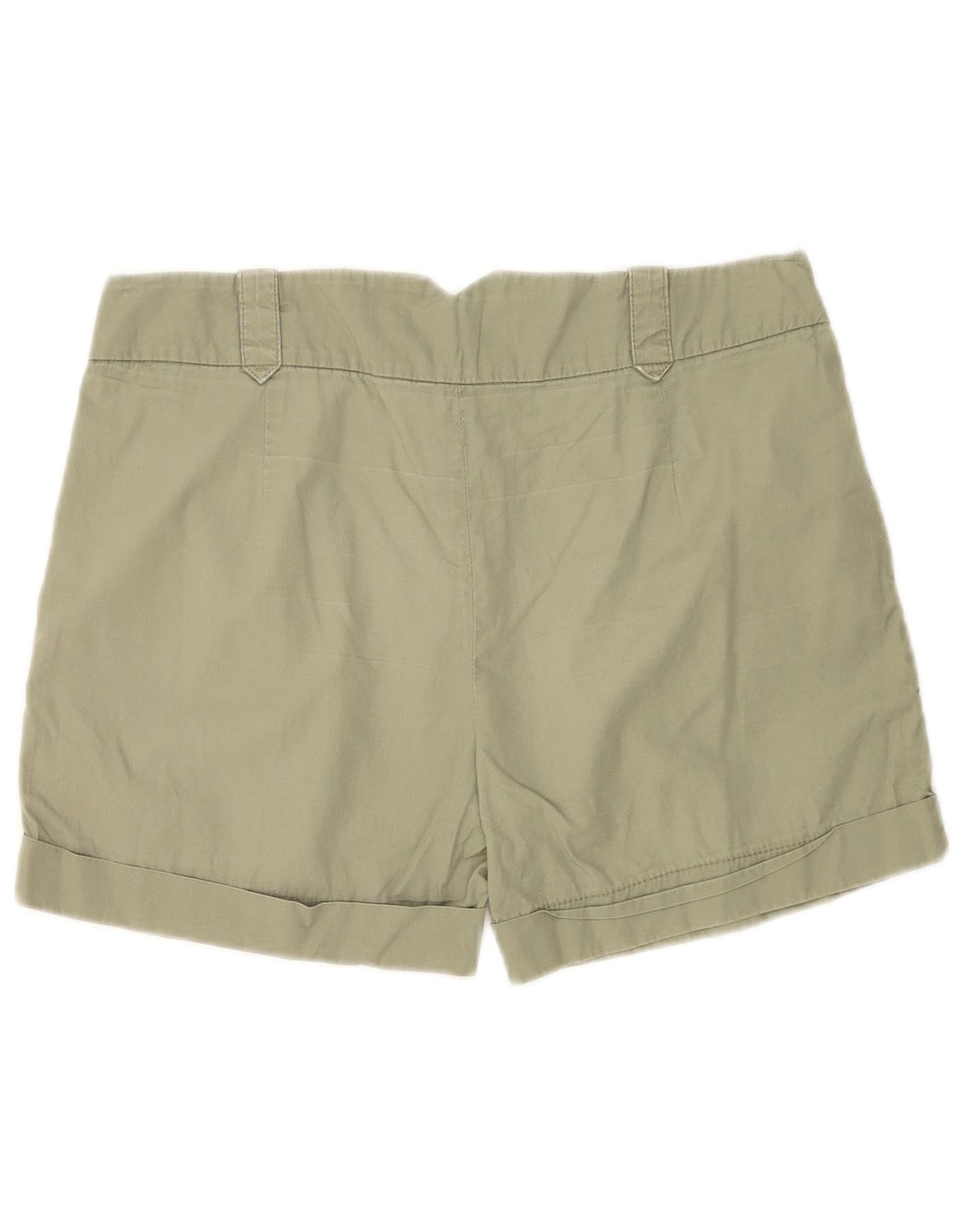 Damskie szorty Chino Zara, średnie W28, zielone, bawełniane