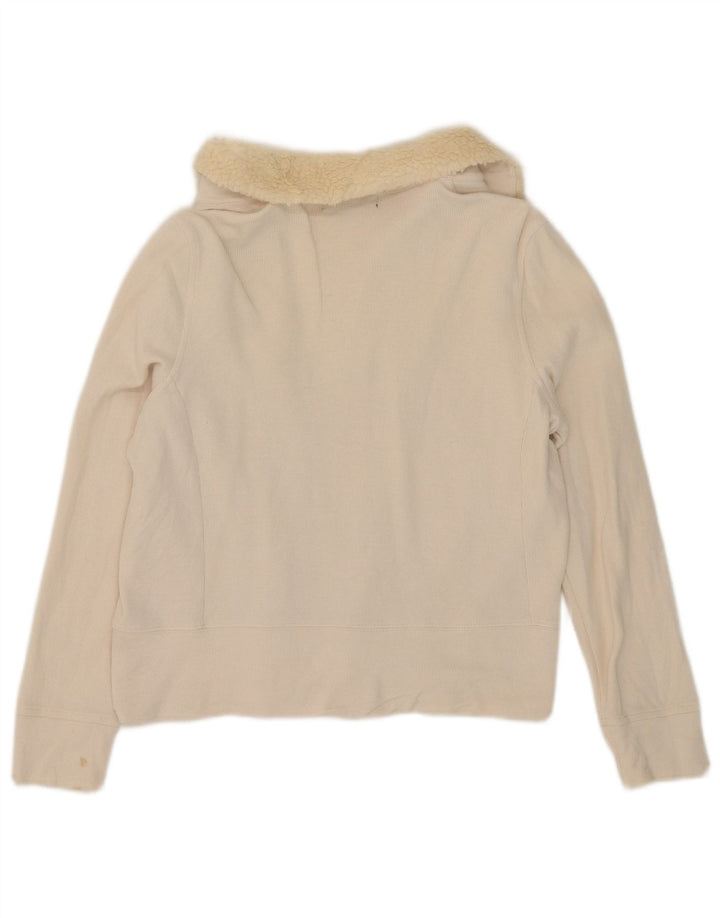 Sweter damski Ralph Lauren Open Cardigan UK 14 średni beż