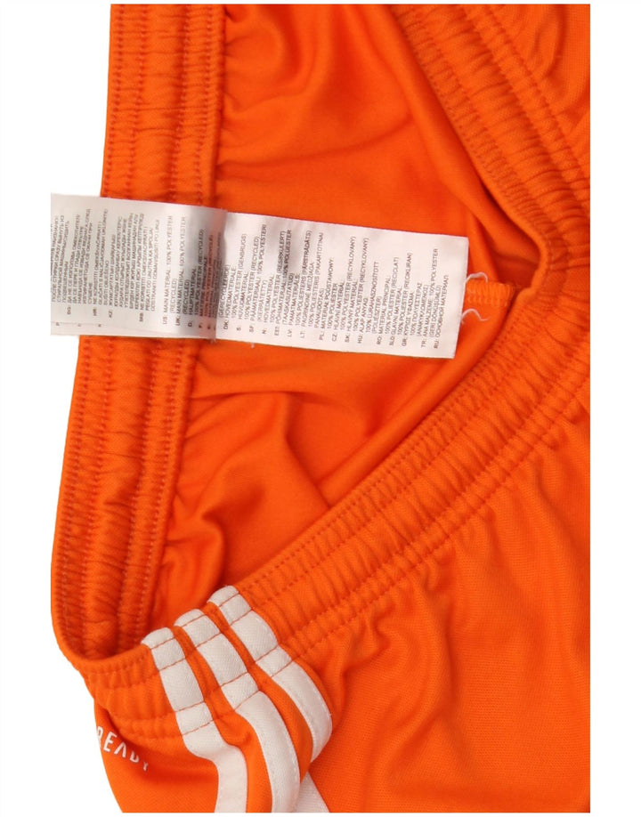 Męskie spodenki sportowe Adidas Aeroready, małe, pomarańczowe, poliestrowe