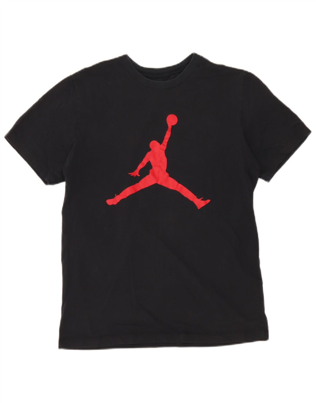 Męski T-shirt z grafiką Jordan, mały, czarny, bawełniany