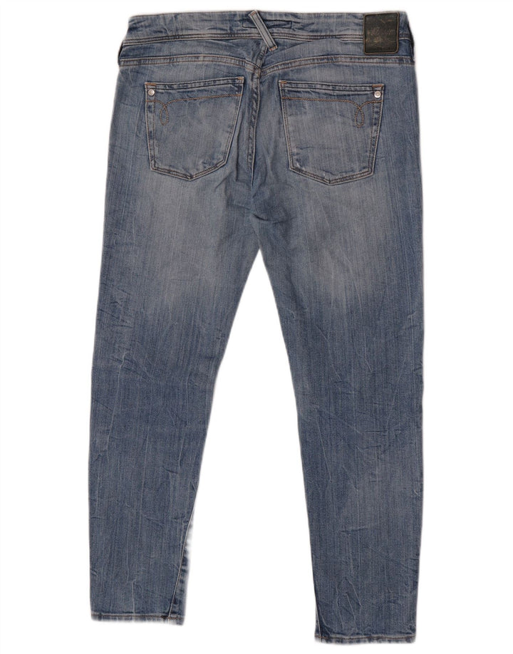 Damskie jeansy Skinny Calvin Klein W30 L26 Niebieskie