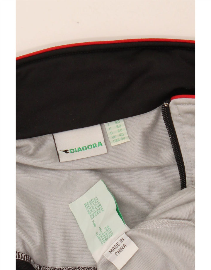 Męska kurtka dresowa DIADORA UK 40, średni szary poliester